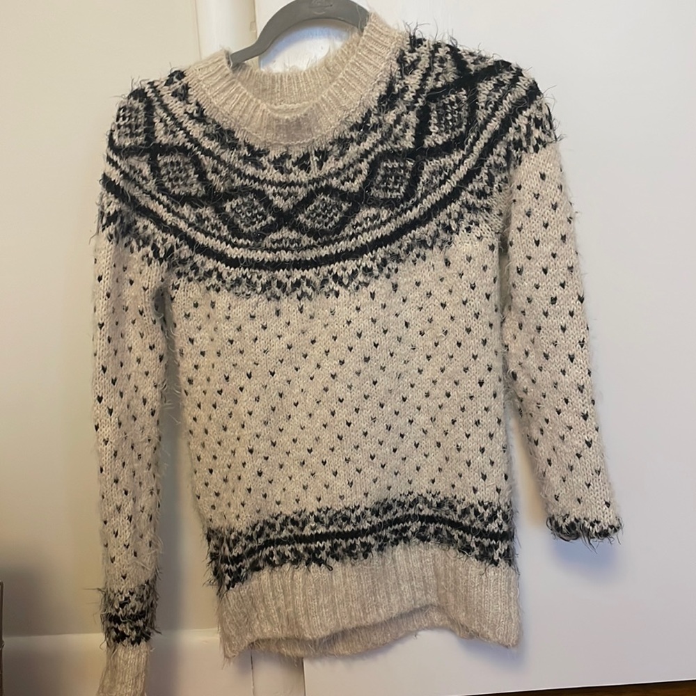Abercrombie fuzzy sweater